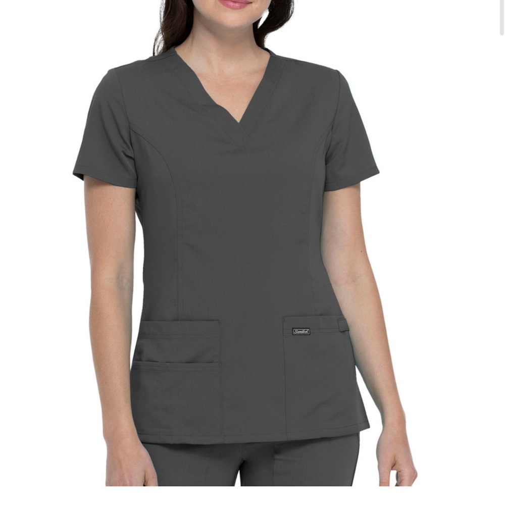 XXS Grey Sanibel scrub set